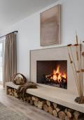Mountain Infused California Casual - Fireplace