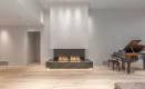Contemporary - E Fireplace closeup 2